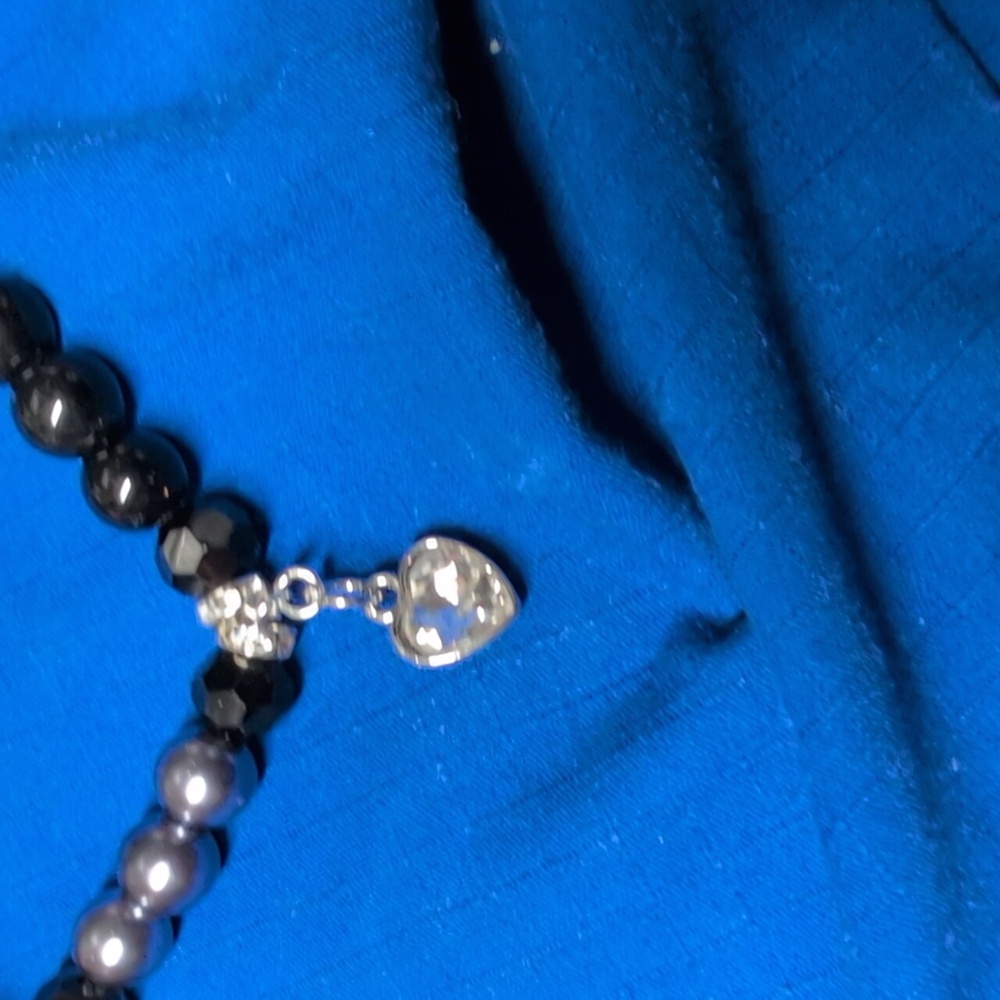Silver and Black Cat Charm Keychain Grumpy Kitty - Picture 4 of 4